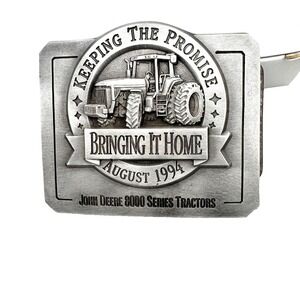 John Deere 8000 Series Tractor Belt Buckle 1994 LIMITED EDITION #1 OF 6000 NEW